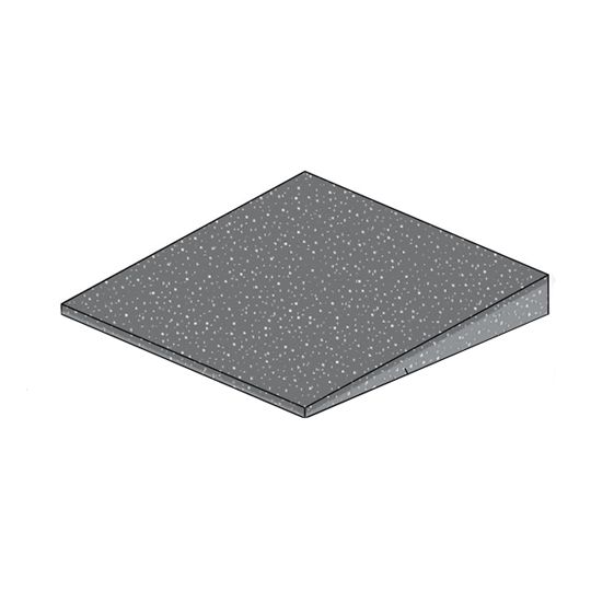 Lucas Specialty Rock X (0" to 1") x 1/2" Tapered Perlite Board