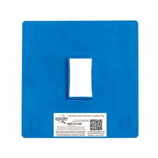 ESGB Electrical Single Gang Box Flashing Panel