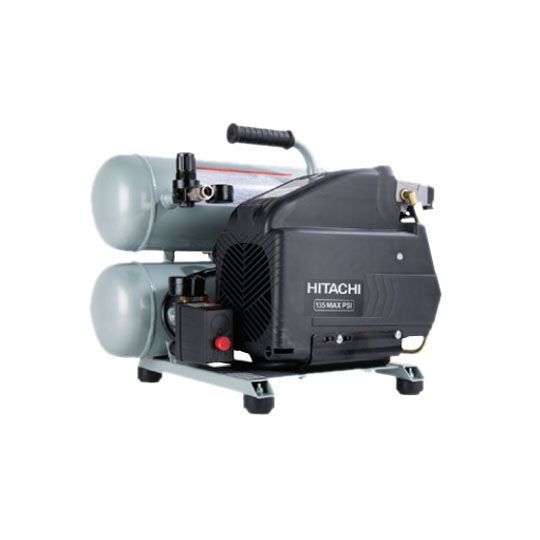 Hitachi Portable Electric Twin Stack Air Compressor - 4 Gallon