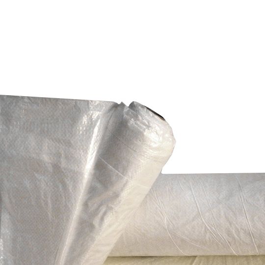 Strong Man Safety Products 40' x 100' Strong Weave 77 Reinforced Poly Sheeting & Scaffold Wrap