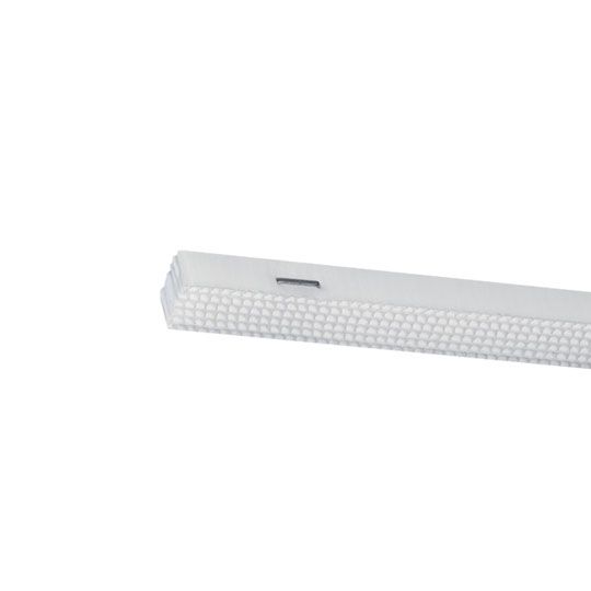 Cor-A-Vent 3/4" x 1" x 4' PS-400 Soffit Strip Vent with Stainless Steel Staples