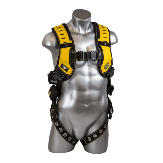 Guardian Fall Protection Halo Harness - Size S-M Yellow/Black