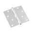 National Hardware 4" Stainless Steel Square Corner Door Hinge