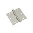 National Hardware 3" Stainless Steel Square Corner Door Hinge