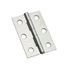 National Hardware 2-1/2" Zinc Plated Non-Removable Narrow Pin Hinges -...