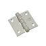 National Hardware 2" Stainless Steel Door Hinge - Pack of 2