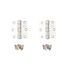 National Hardware 2-1/2" Stainless Steel Door Hinge - Pack of 2