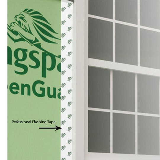 4" x 75' GreenGuard® Professional Flashing Tape