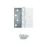 National Hardware 4" Zinc Broad Hinge