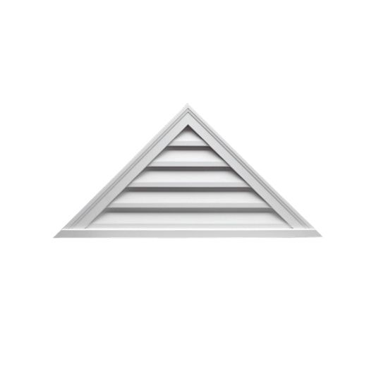 Fypon Molded Millwork 21" x 42 Fixed Triangle Louver