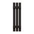 TRI-BUILT 12" x 71" Standard Board-N-Batten 3-Board Spaced Shutters (Pair)