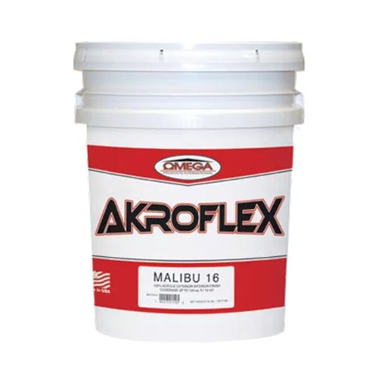 Omega Products International AkroFlex Malibu 16 Finish - 65 Lb. Bucket