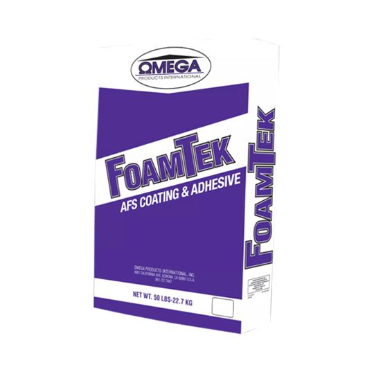 Omega Products International FoamTek 16 Coarse Coating & Adhesive - 50 Lb. Bag
