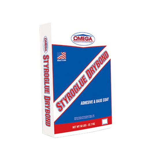 Omega Products International Styroglue Drybond - 50 Lb. Bag