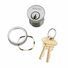 Schlage 1-1/8" 30-001 Mortise Cylinder with C Keyway - Keyed Differently