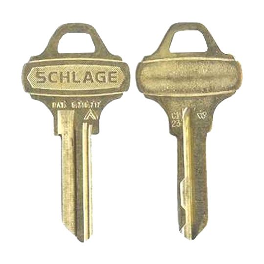 35-009 Blank C123 Key