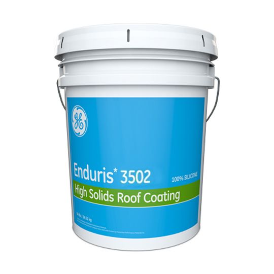 General Electric Enduris 3502 Silicone High Solids Roof Coating - 5 Gallon Pail White
