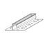Vinyl Corp 3/4" x 10' Channel Reveal - 1/2" Reveal, 2-1/2" Overall Width...