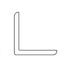 Trim-Tex 10' Corner Protector L Angle for 90 Degree Wall Systems