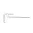 Nudo Products 10' Aluminum Outside Corner & Cove for .090" Panel