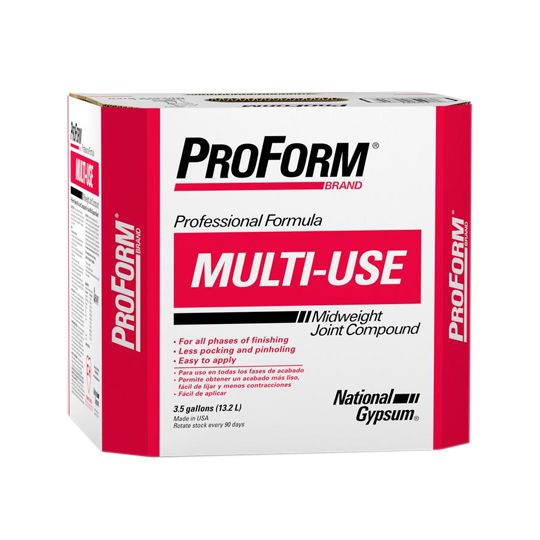 National Gypsum ProForm&reg; Multi Use Joint Compound - 50 Lb. Carton