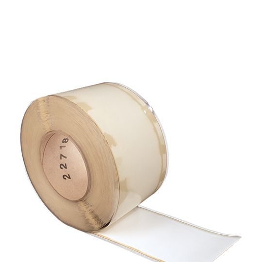 Versico 60 mil 6" x 100' VersiFlex&trade; PVC Pressure-Sensitive (PS) Cover Strip White