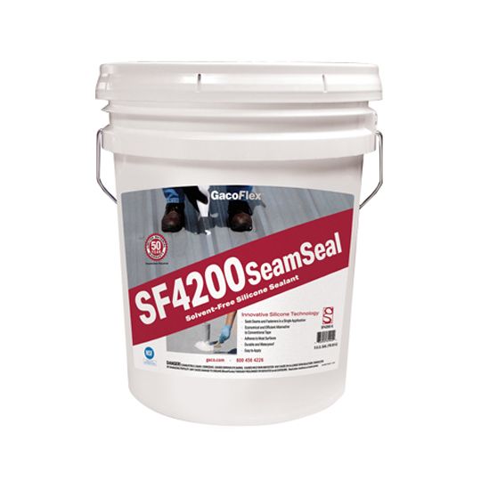 Gaco Western GacoFlex&reg; SF4200 SeamSeal Solvent Free Silicone Sealant - 5 Gallon Pail