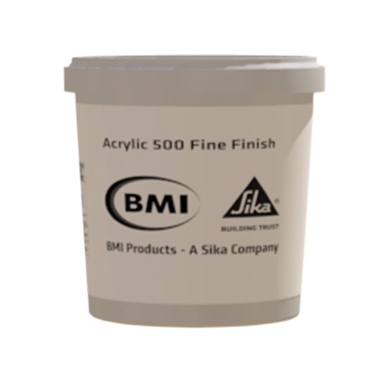 Sika BMI Acrylic 500 Fine Finish Textured Wall Coating - 65 Lb. Pail