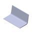 Nudo Products 2" x 2" x10' Vinyl Inside Corner Angle