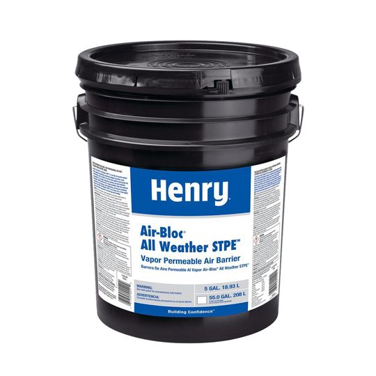 Henry Company Air-Bloc&reg; All Weather STPE&trade; Fluid Applied Vapor Permeable Air Barrier - 5 Gallon Pail