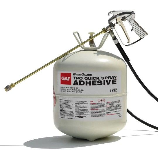 GAF EverGuard&reg; TPO Quick Spray Adhesive 40 Lb. Canister