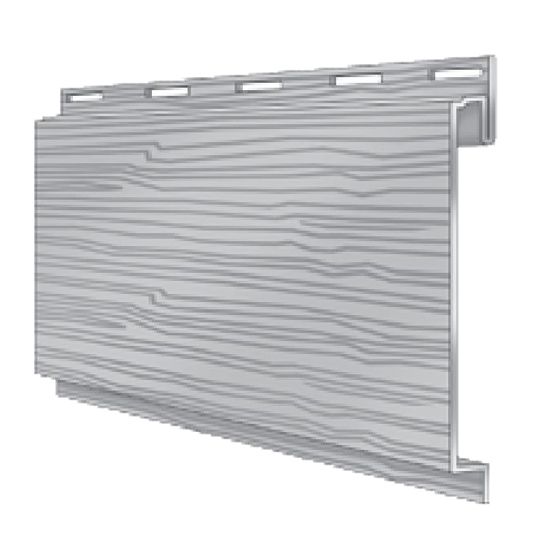 Royal Building Products 6" Cedar Renditions&trade; Aluminum Siding Panel Charwood