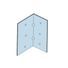 Marino Ware 16 Gauge x 2" x 2" x 5-1/4" Utility Clip Angle