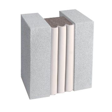 EMSEAL 5-1/2" x 5-3/4" x 6.56' Seismic Colorseal&reg; Watertight Wall Expansion Joint Sika Charcoal