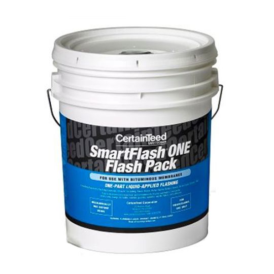 CertainTeed Roofing SmartFlash&reg; ONE One-Part Liquid Applied Flashing & Repair Resin - 5 Gallon Pail