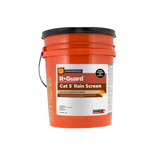 PROSOCO R-Guard&reg; Cat 5&trade; Rain Screen - Spray Grade - 5 Gallon Pail Dark Bronze