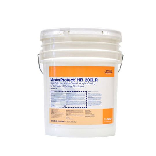 Master Builders Solutions MasterProtect&reg; HB 200LR Low-VOC High-Reflective Water-Based Modified Acrylic Coating - 5 Gallon Pail
