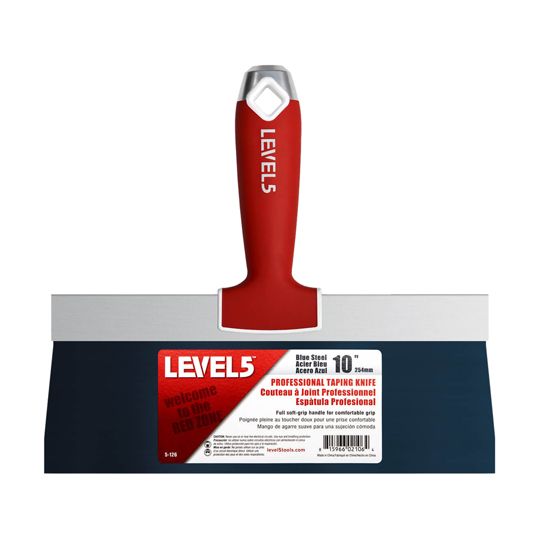 Grabber Construction Products 10" Level 5 Soft Handle BS Taping Knife