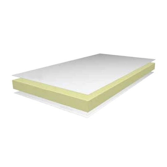 Carlisle Coatings & Waterproofing 2.5" x 4' x 8' R2+ Matte Coated Glass Facer (25 psi) Polyiso Insulation