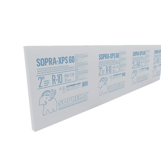 Soprema 3" 2' x 8' SOPRA-XPS 60 PSI Thermal Insulation Board