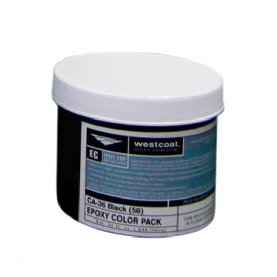 Westcoat Specialty Coating Systems CA-36CP Epoxy Color Pack - 32 Oz. Bottle Stone Grey