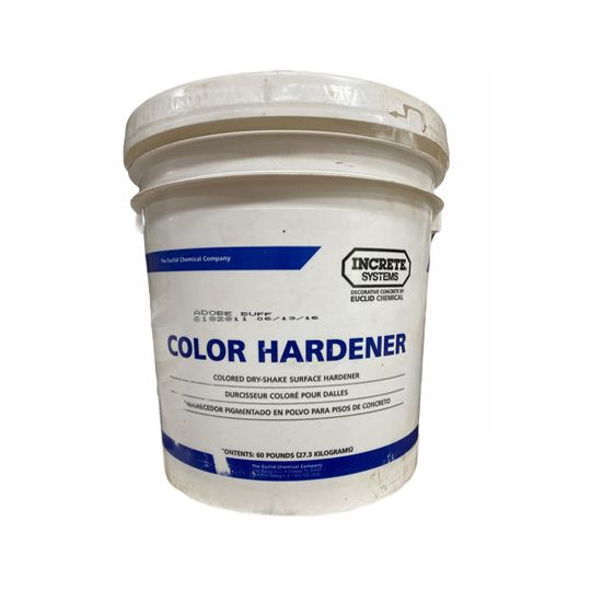 Euclid Chemical Increte Color Hardener - Concrete Surface Hardener - 60 Lb. Pail Grey