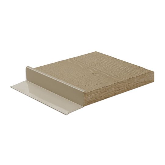 LP SmartSide ExpertFinish 1" 7-1/4" x 7-1/4" Cedar Texture J-Block Engineered Wood Siding Desert Stone