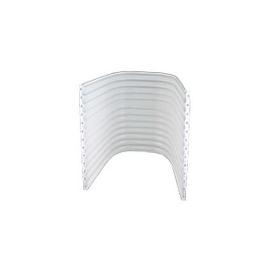 Boman & Kemp Manufacturing 56" x 36" x 60" Easy-Well&trade; 18-Gauge Galvanized Steel Wall-Mount Window Well White