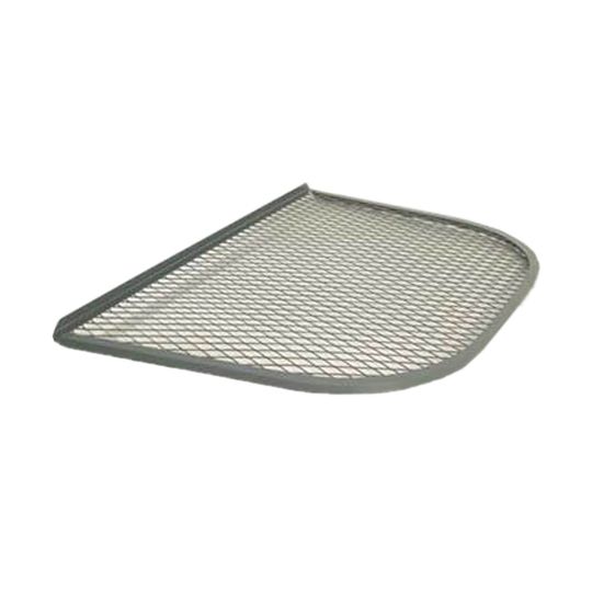 Monarch Materials Group 55" x 36" Steel Grate Widow Well Cover for Stif Back&reg; II Grey