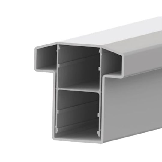 8' x 36" Finyl Line TTop 26° to 38° Stair Rail Kit with 11/4" Square