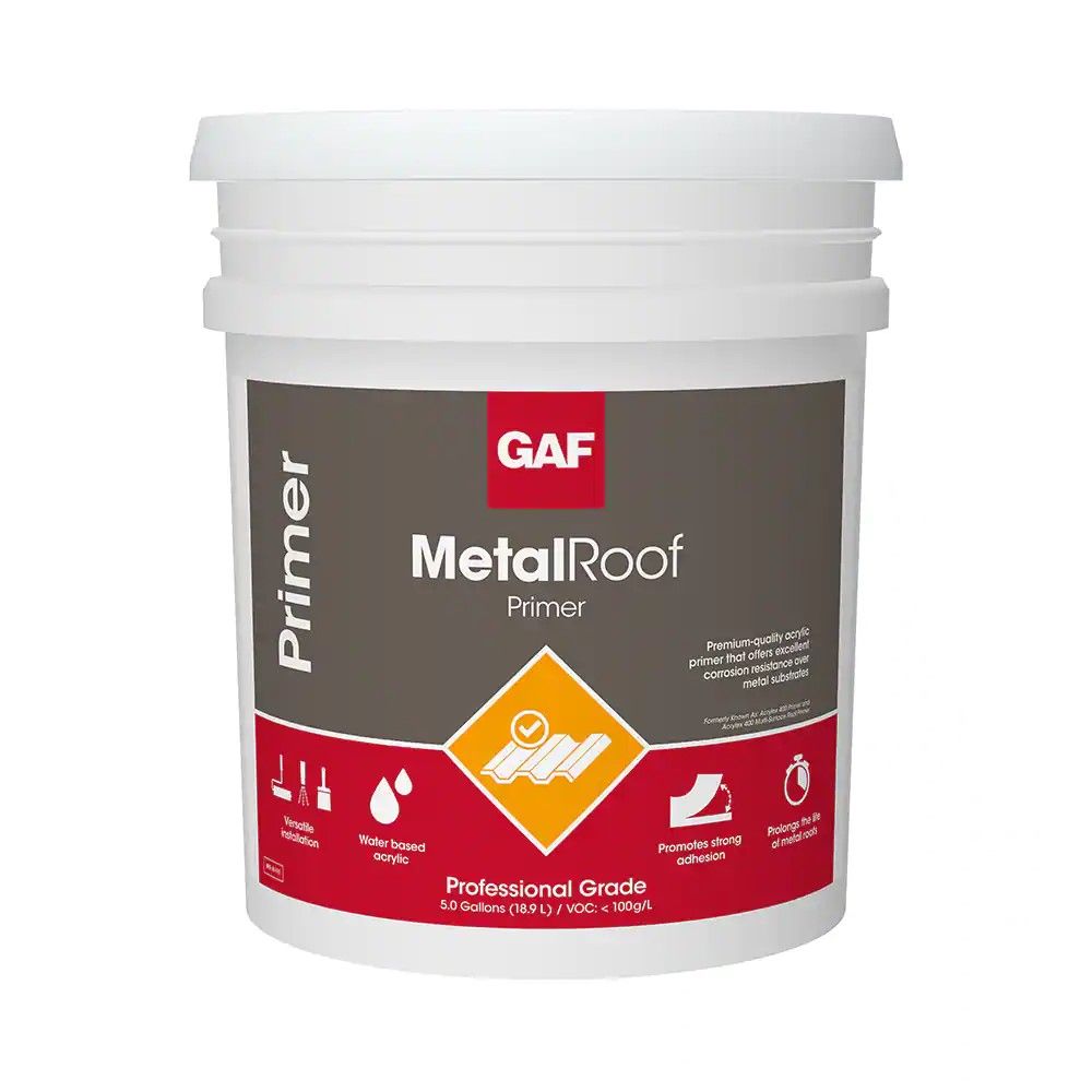 GAF Metal Roof Primer 1 Gallon Can